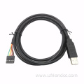 FTDI RS232 USB-A male TTL to PVC cable